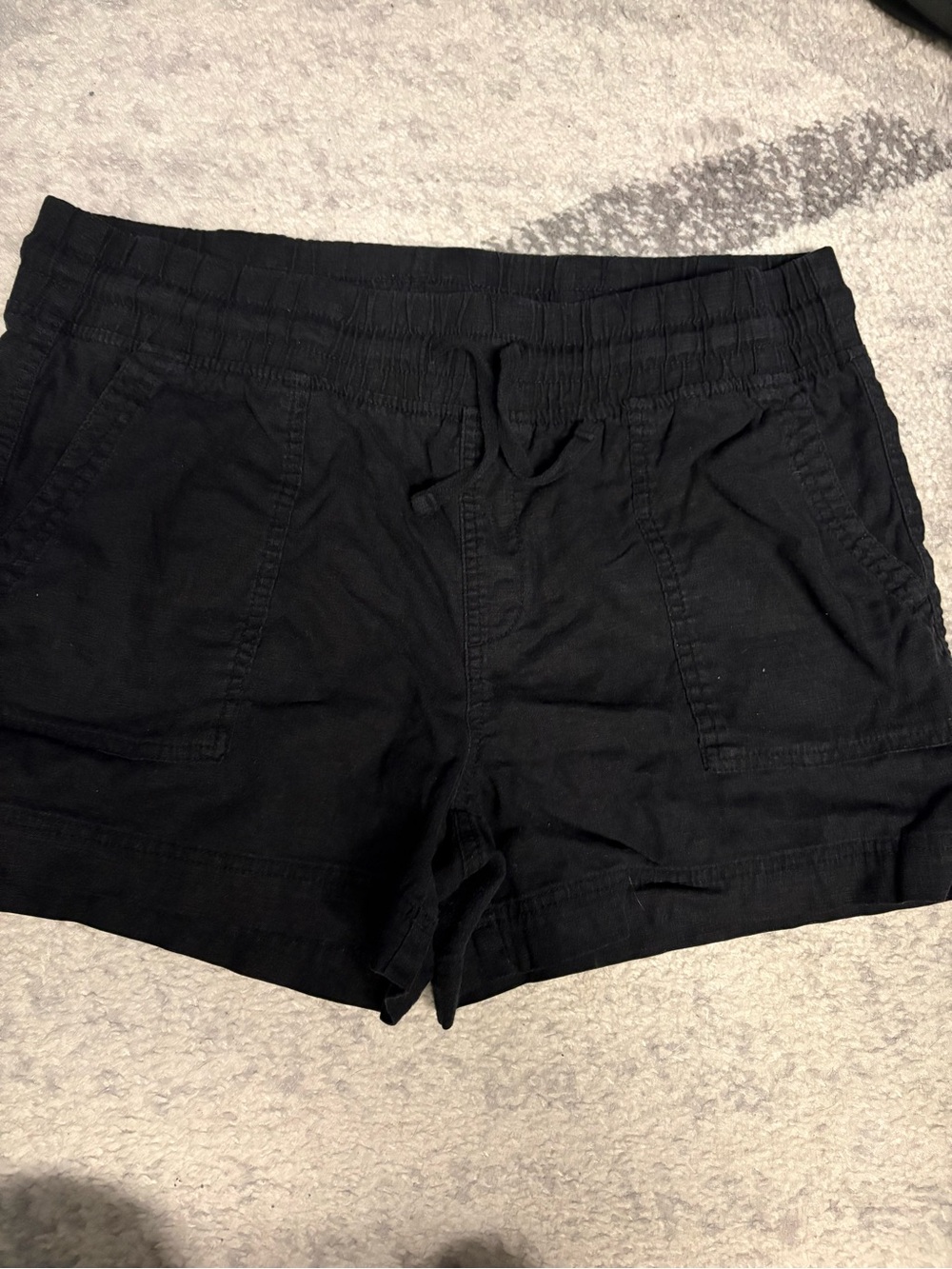 Denver Hayes Black Women's Drawstring Athletic Shorts